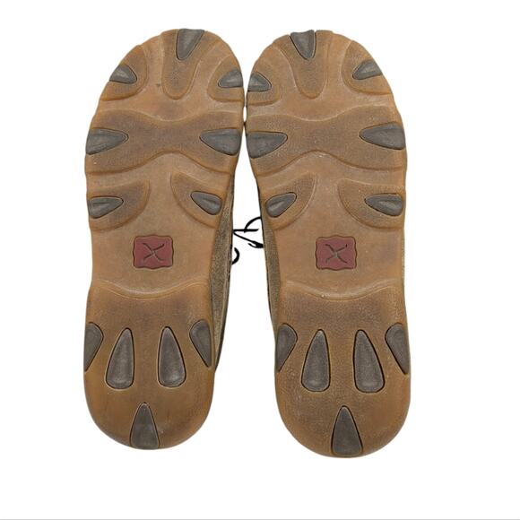 Twisted X Boat Shoe Driving Moccasins GUC $120 Size 9M S3064 - Picture 8 of 11